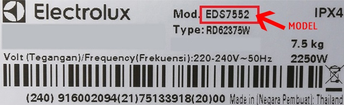 Cách sử dụng máy sấy Electrolux dòng EDS & EDV