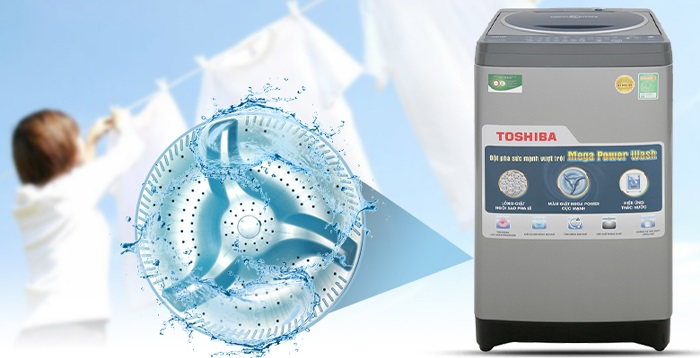 Các công nghệ trên máy giặt Toshiba