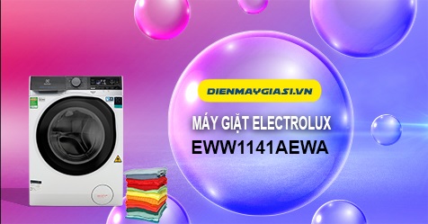 giặt sấy Electrolux Inverter 11 kg EWW1141AEWA