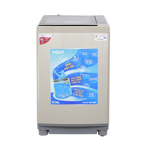 Máy giặt lồng đứng AQUA - AQW-FW105ATT (10.5 kg) | DIENMAYGIASI.VN