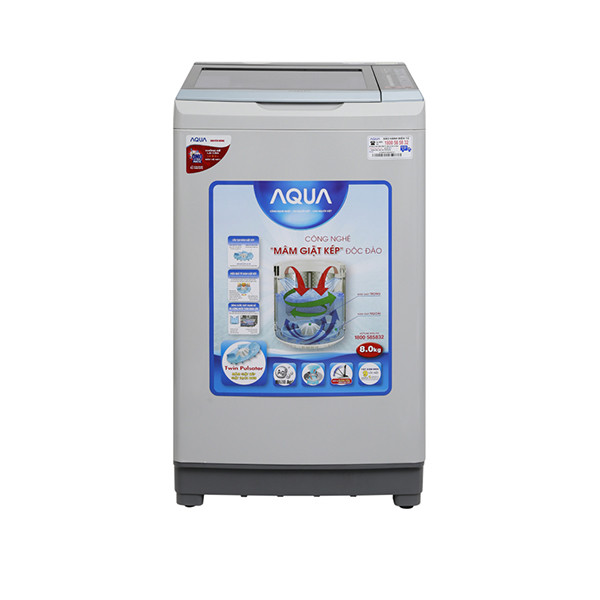 Máy giặt lồng đứng AQUA AQW-S80CT (8 kg) | DIENMAYGIASI.VN