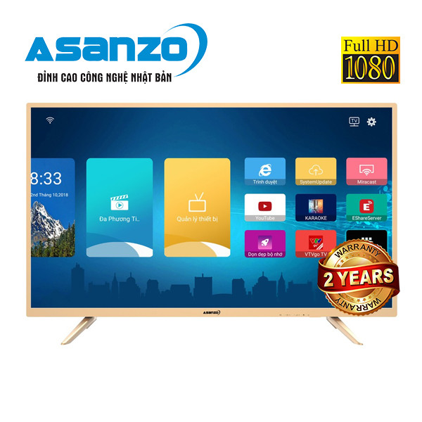 Smart Tivi Led Asanzo 40AS350 | 40 inch - DIENMAYGIASI.VN