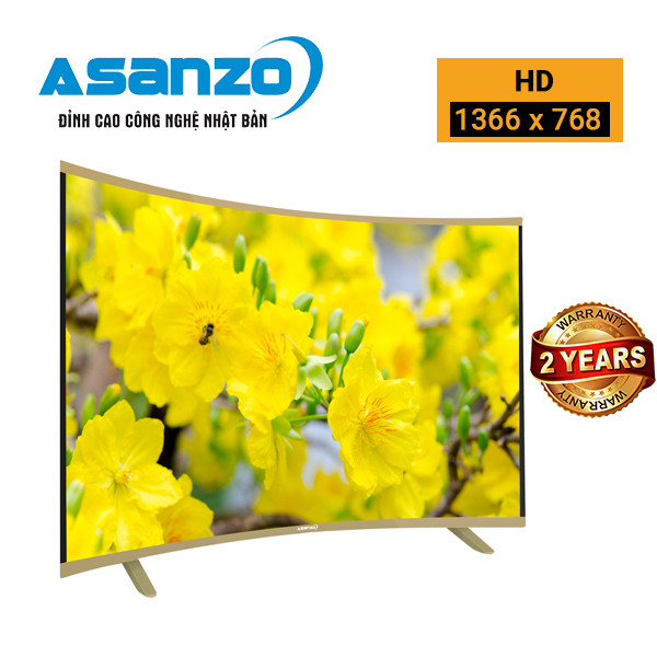 Smart tivi màn hình cong Asanzo AS40CS6000 | 40 inch - DIENMAYGIASI.VN